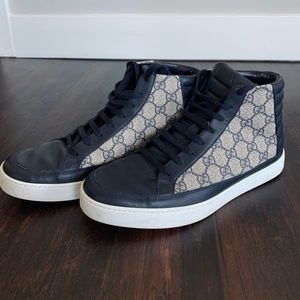 Mens Gucci High Top Sneakers